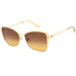 Swarovski Gradient Brown Lens Matte Deep Gold Sunglasses SK0314 31F